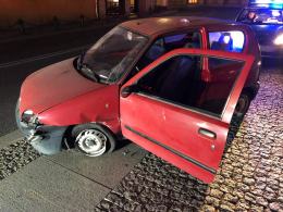 Jazda pijanego kierowcy zakończona na Piastowskiej w Opolu