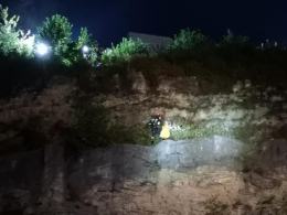 Strażacy interweniowali na amfiteatrze na Górze św. Anny. Uratowano psa