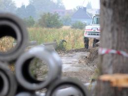 Znaleziono niewybuch przy pracach nad ścieżką rowerową przy ulicy Krapkowickiej
