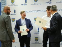 Opolscy sportowcy nagrodzeni przez marszałka