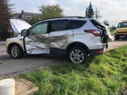 Wypadek w Opolu - Chmielowicach. Ranne dziecko