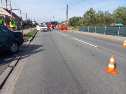 Motocyklista zginął w wypadku w Lędzinach