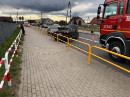 Źlinice: Kierująca zasłabła w pojeździe i uderzyła w barierki