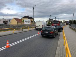 Źlinice: Kierująca zasłabła w pojeździe i uderzyła w barierki