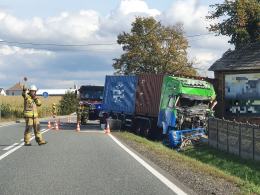 Wypadek na drodze krajowej Kluczbork-Gorzów Śląski
