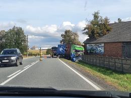 Wypadek na drodze krajowej Kluczbork-Gorzów Śląski