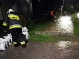 Sytuacja po ulewach - ponad 70 interwencji straży