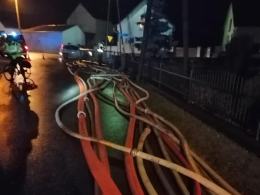 Woda zalała wiele posesji, trudna sytuacja powodziowa w województwie