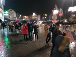 Ogólnopolski Strajk Kobiet w centrum Opola. "To przedsmak środy"