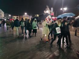 Ogólnopolski Strajk Kobiet w centrum Opola. "To przedsmak środy"