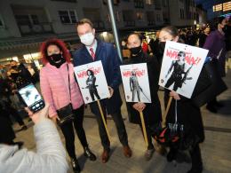 Tłumy protestujących w centrum Opola. "Solidarność nasza bronią"
