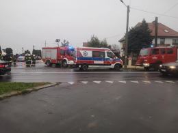 Zderzenie dwóch pojazdów na DK45 w Mechnicy