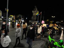 Kolejny dzień protestów w Opolu. Posypały się mandaty i pouczenia