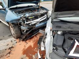 Wypadek na skrzyżowaniu pod Namysłowem. 3 osoby ranne