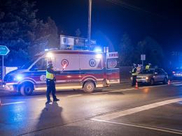 Kierująca Audi potrąciła kobietę na pasach w Kluczborku