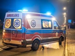 Kierująca Audi potrąciła kobietę na pasach w Kluczborku