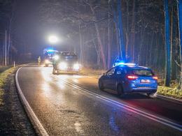 Zderzenie lexusa z oplem w powiecie kluczborskim