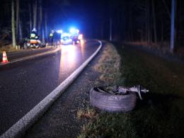 Zderzenie lexusa z oplem w powiecie kluczborskim