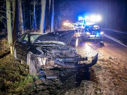 Zderzenie lexusa z oplem w powiecie kluczborskim