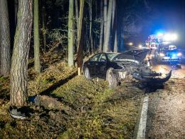Zderzenie lexusa z oplem w powiecie kluczborskim