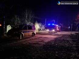 Wołczyn: Wyjechali do pożaru altanki, znaleźli zwęglone ciało