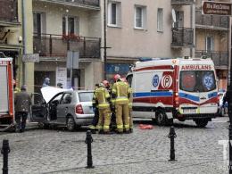 72-latek wjechał do...jubilera. Nietypowe zdarzenie w Prudniku