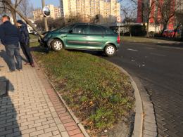 Kolizja pojazdów na ulicy Prószkowskiej w Opolu
