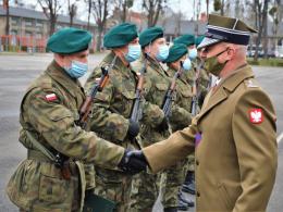 Elewi służby przygotowawczej złożyli przysięgę wojskową