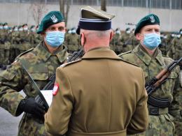 Elewi służby przygotowawczej złożyli przysięgę wojskową