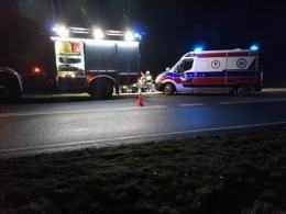 Jedna osoba ranna po dachowaniu w Buszycach