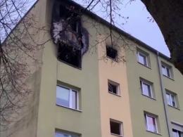 Groźny pożar w Kędzierzynie Koźlu, spłonęło mieszkanie