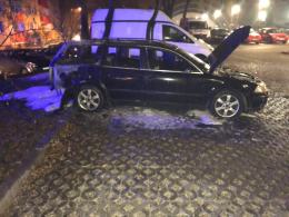 Pożar samochodu osobowego na Chabrach