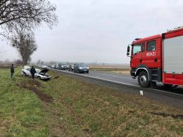 Niebezpiecznie na opolskich drogach. Służby ratunkowe mają dużo pracy