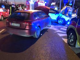 Zderzenie pojazdów na Okulickiego w Opolu