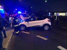 Zderzenie pojazdów na Okulickiego w Opolu
