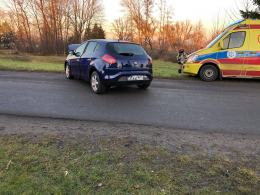 Wypadek w Wawelnie. Trzy osoby trafiły do szpitala