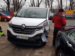Zderzenie pojazdów na skrzyżowaniu 1-Maja i Rejtana
