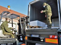 Żołnierze na misjach też świętują. Dzięki logistykom ich święta będą tradycyjnie smaczne