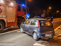 Zderzenie pojazdów w powiecie kluczborskim