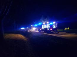Tragiczny wypadek w Gwoździcach. Dwie osoby nie żyją