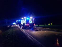 Tragiczny wypadek w Gwoździcach. Dwie osoby nie żyją