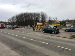 Niebezpiecznie na drogach. Kolizja na Sosnkowskiego w Opolu