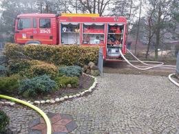Pożar kotłowni w Tarnowie Opolskim