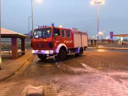 Strażacy interweniowali do pożaru busa na A4