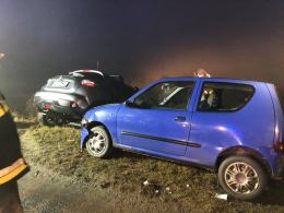 Zderzenie pojazdów w Łączniku. 3 osoby poszkodowane