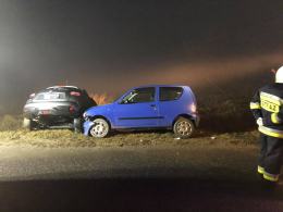Zderzenie pojazdów w Łączniku. 3 osoby poszkodowane