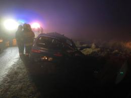 Zderzenie pojazdów w Łączniku. 3 osoby poszkodowane