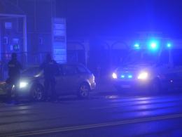 (Nie) Szczęśliwy Nowy Rok dla kierującego mazdą i jego pasażera