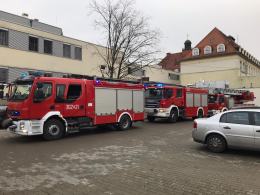 Pożar przewodów w szpitalu wojewódzkim w Opolu. 30 osób ewakuowano