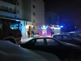 Pożar samochodu osobowego na ulicy Kieleckiej w Opolu